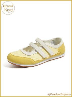 Women's Canvas Mary Jane Shoes Adjustable Hook and Loop Sneaker